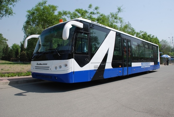 Large Capacity 51 Passenger Airport Shuttle Buses Aero Bus With IATA Standard