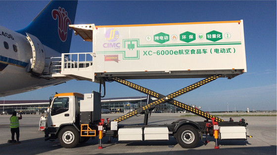 বিমানবন্দর খাদ্য পরিষেবার জন্য XC-6000E ভারী দায়িত্ব বিমান ক্যাটারিং ট্রাক